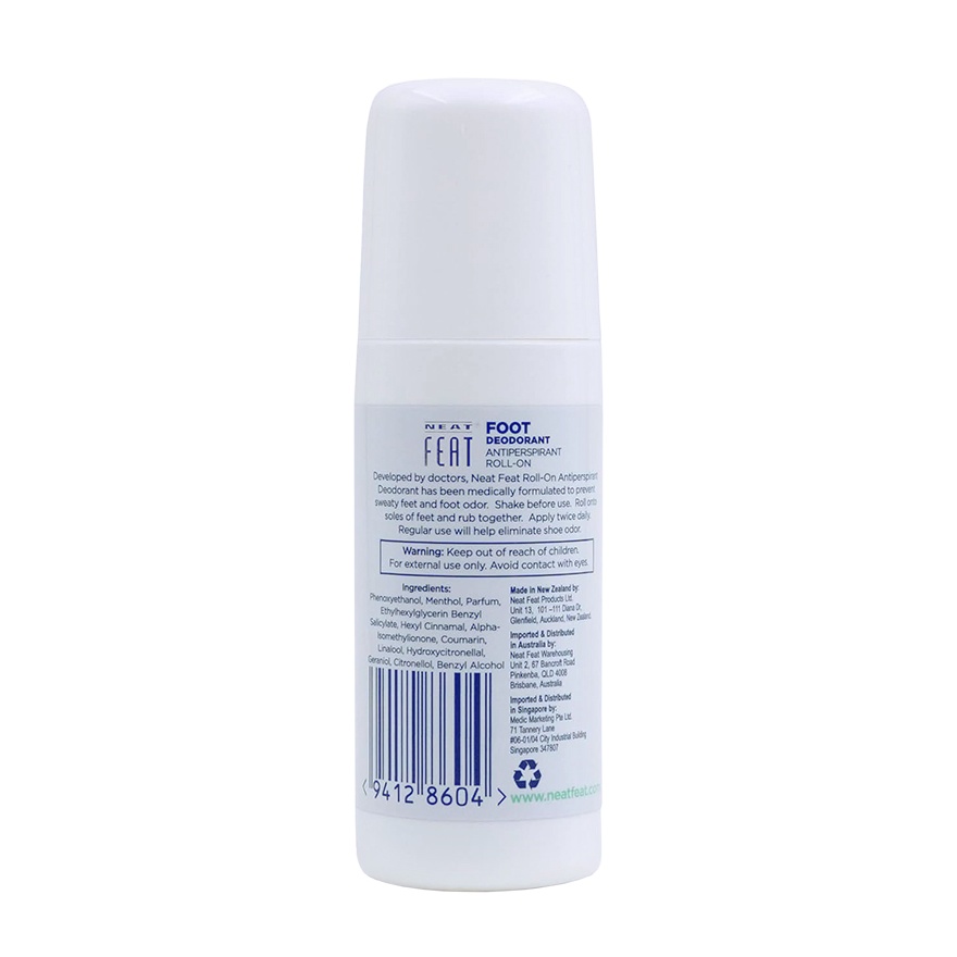 Roll On Foot Deodorant 60ml image