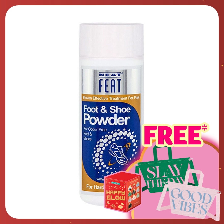 Foot & Shoe Powder Eliminating Feet and Shoe Odours 125g