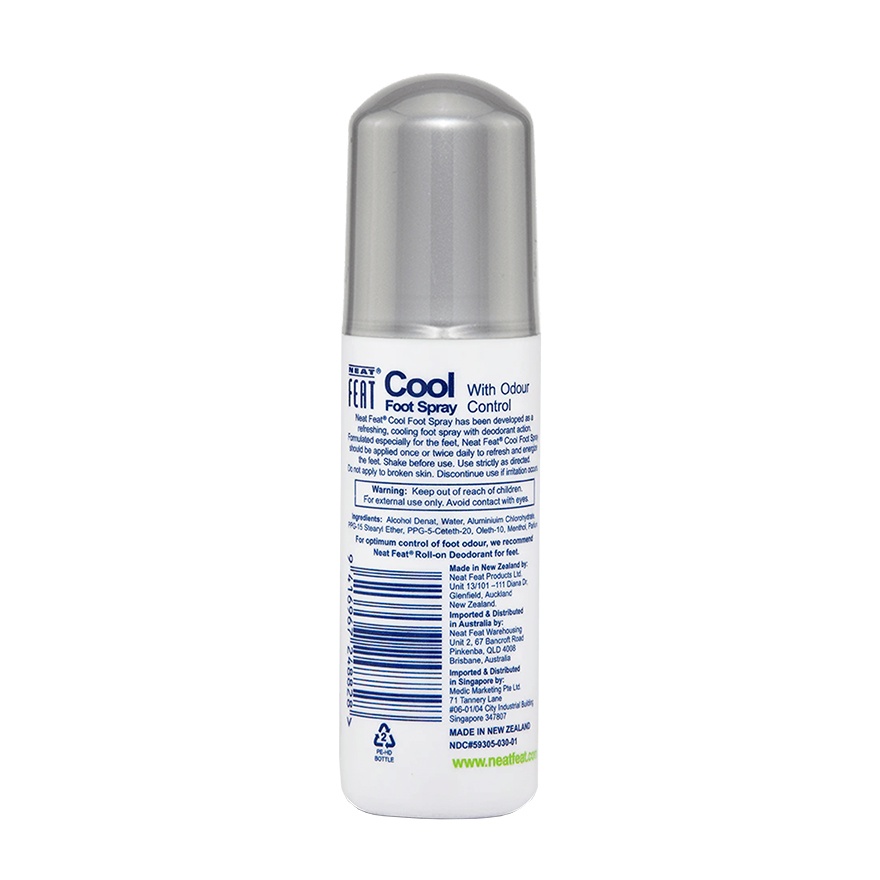 Cool Foot Spray for Feet Odour Control 125ml image
