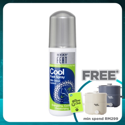 NEAT FEAT Cool Foot Spray for Feet Odour Control 125ml
