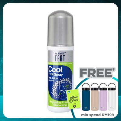 NEAT FEAT Cool Foot Spray for Feet Odour Control 125ml