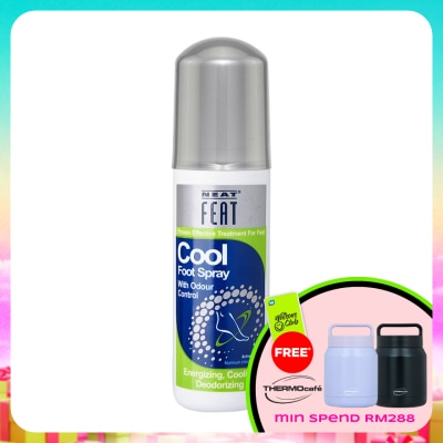 NEAT FEAT - Cool Foot Spray for Feet Odour Control 125ml