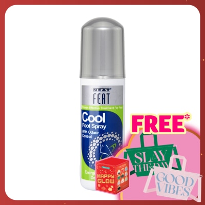 NEAT FEAT Cool Foot Spray for Feet Odour Control 125ml