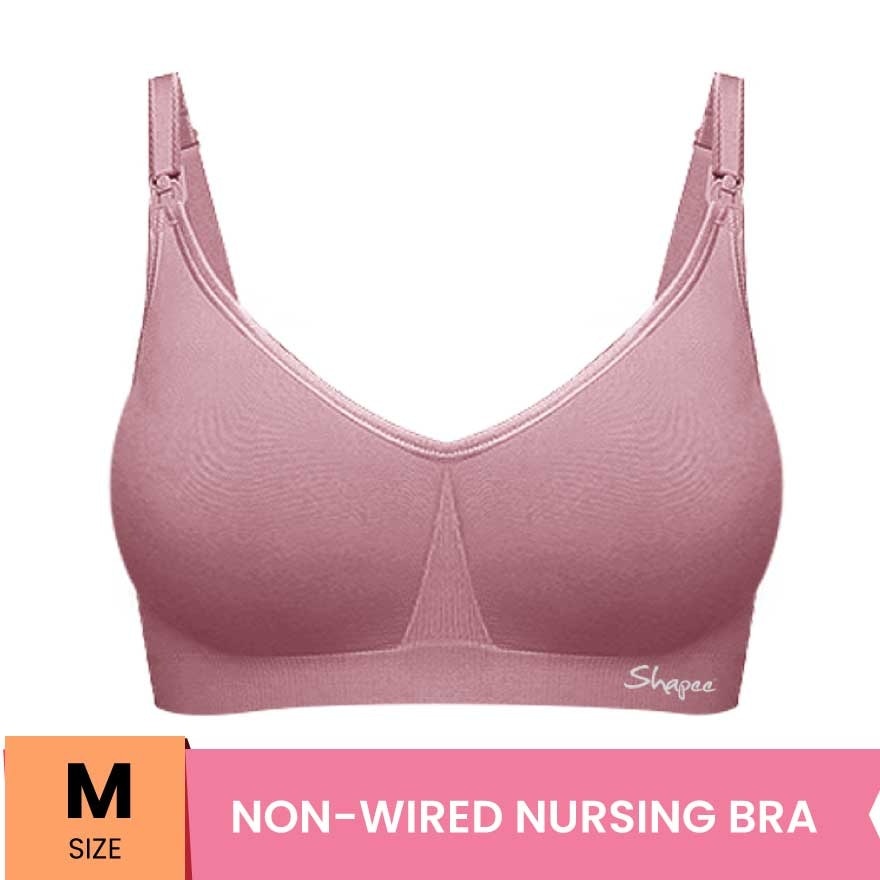 Luxe Nursing Bra M Maroon