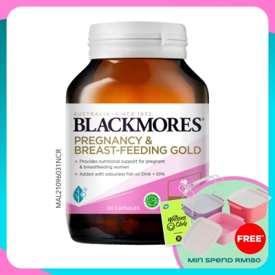 BLACKMORES Pregnancy and Breast Feeding Gold 60s