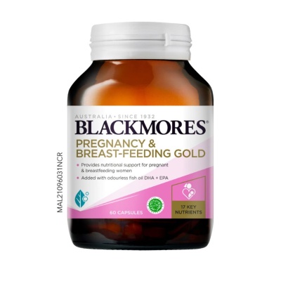 BLACKMORES - Pregnancy and Breast Feeding Gold 60s image