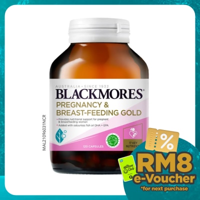 BLACKMORES Pregnancy and Breast Feeding Gold 120s