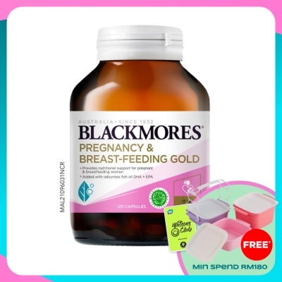 BLACKMORES Pregnancy and Breast Feeding Gold 120s