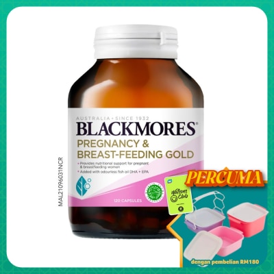 BLACKMORES - Pregnancy and Breast Feeding Gold 120s