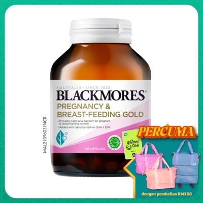 BLACKMORES Pregnancy and Breast Feeding Gold 120s