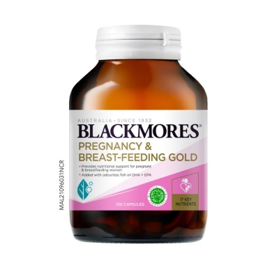 BLACKMORES - Pregnancy and Breast Feeding Gold 120s image