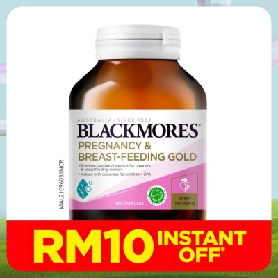 BLACKMORES Pregnancy and Breast Feeding Gold 120s