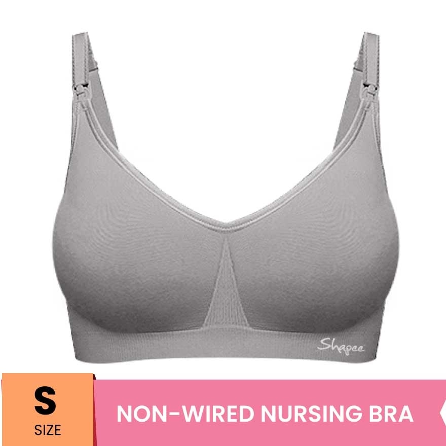 Luxe Nursing Bra S Grey