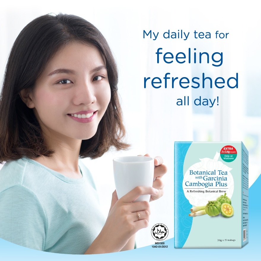 BOTANICAL TEA WITH GARCINIA CAMBOGIA 3.6g x 15s+3s