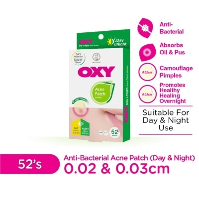 OXY Anti Bacterial Acne Day & Night Patch 52s