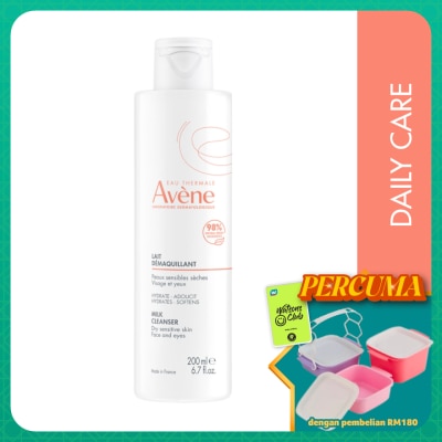 AVENE - Milk Cleanser + Remover Make Up -200ml