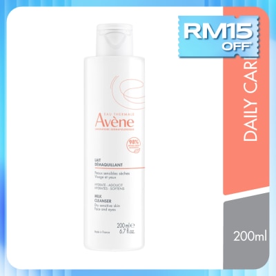 AVENE Milk Cleanser + Remover Make Up -200ml