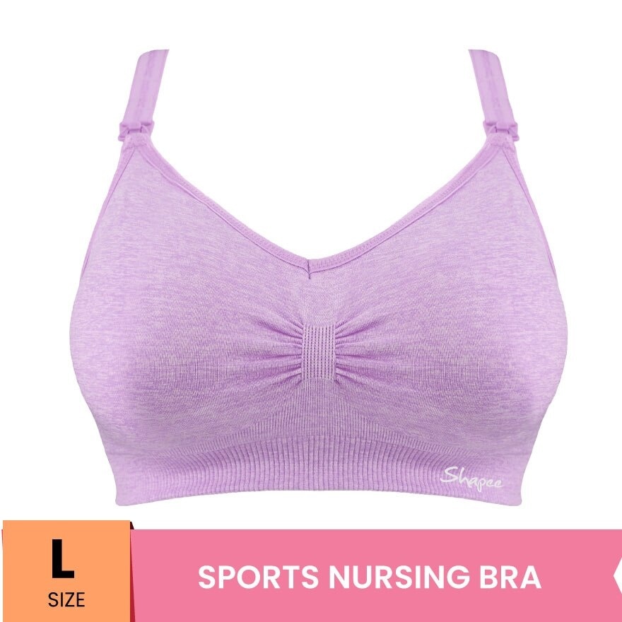 Sassy Nursing Bra L Violet