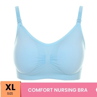 SHAPEE Classic Nursing Bra XL Blue