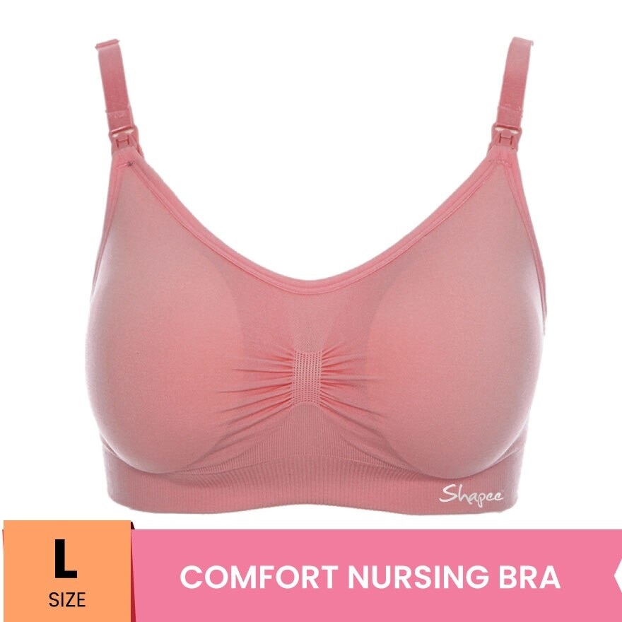 Classic Nursing Bra L Rose