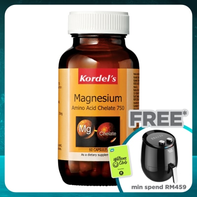 KORDEL'S MAGNESIUM AMINO ACID CHELATE 750mg 60S