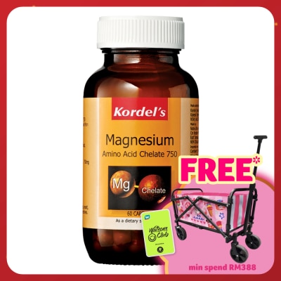 KORDEL'S MAGNESIUM AMINO ACID CHELATE 750mg 60S