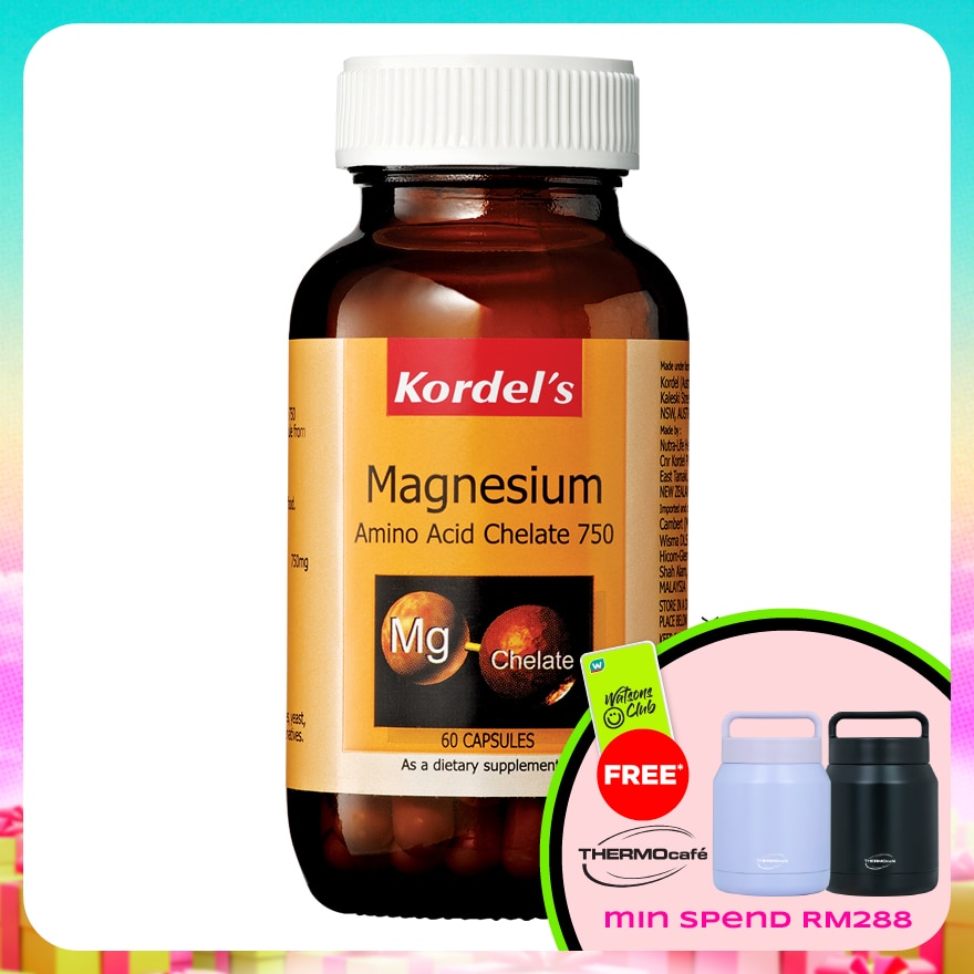 MAGNESIUM AMINO ACID CHELATE 750mg 60S