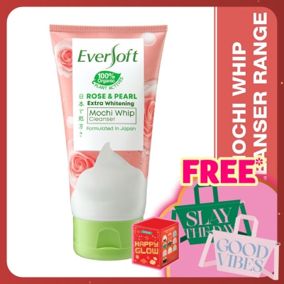EVERSOFT Rose and Pearl Whip Cleanser 120G