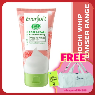EVERSOFT Rose and Pearl Whip Cleanser 120G