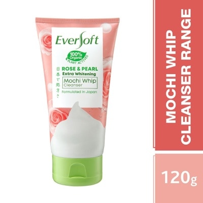 EVERSOFT Rose and Pearl Whip Cleanser 120G