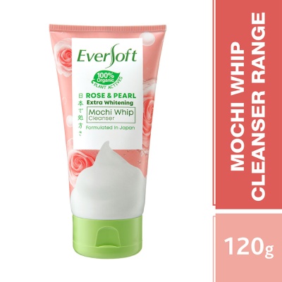 EVERSOFT Rose and Pearl Whip Cleanser 120G image