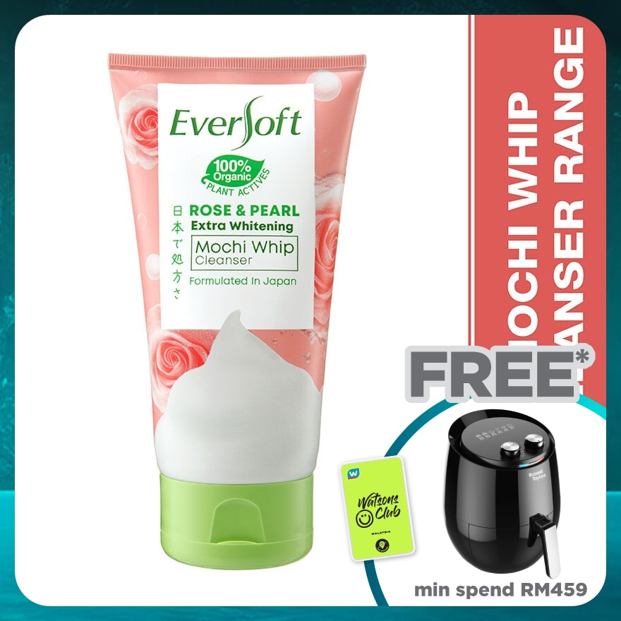 Rose and Pearl Whip Cleanser 120G