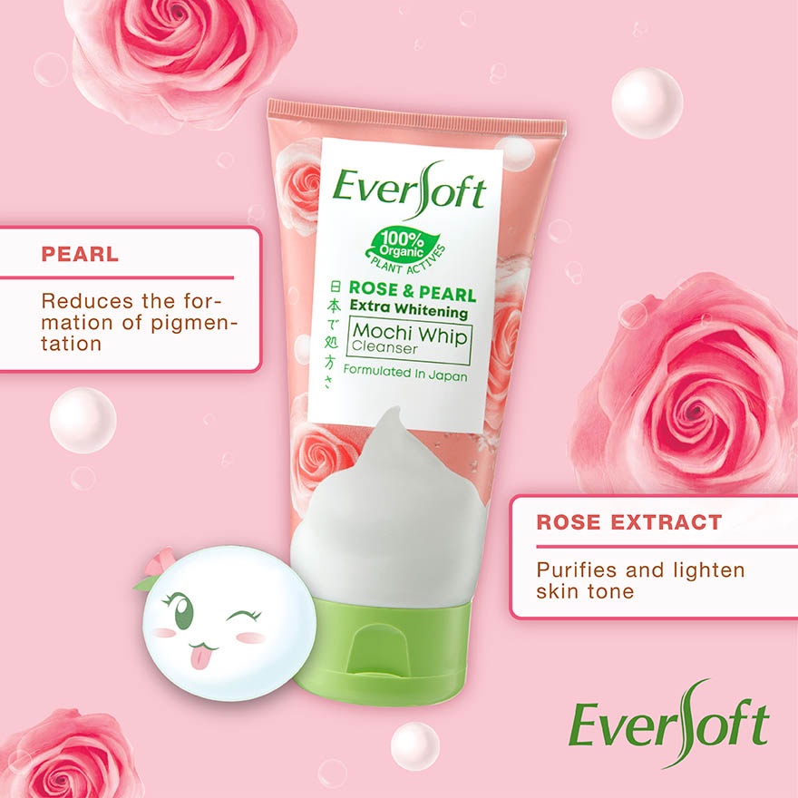 Rose and Pearl Whip Cleanser 120G image