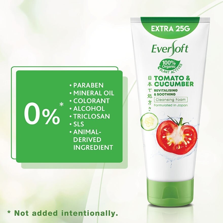 Tomato and Cucumber Facial Cleanser 195G