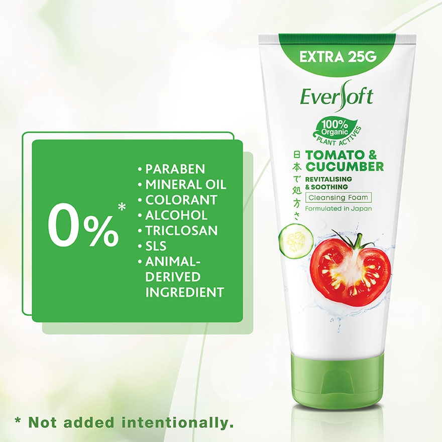 Tomato and Cucumber Facial Cleanser 195G image