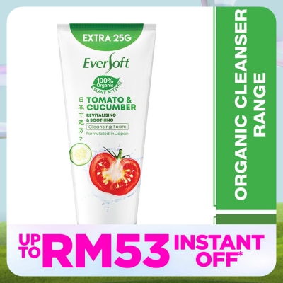 EVERSOFT Tomato and Cucumber Facial Cleanser 195G