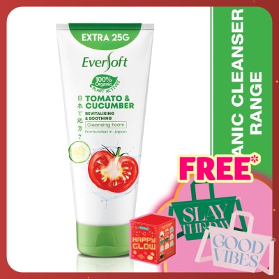 EVERSOFT Tomato and Cucumber Facial Cleanser 195G
