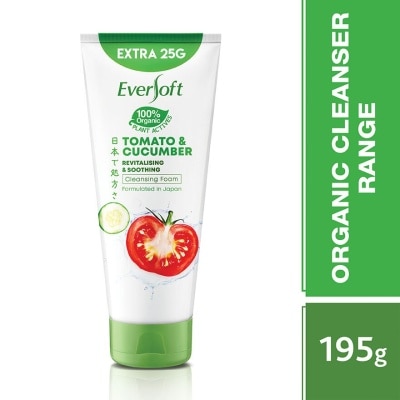 EVERSOFT Tomato and Cucumber Facial Cleanser 195G