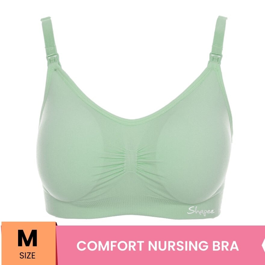 Classic Nursing Bra M Green