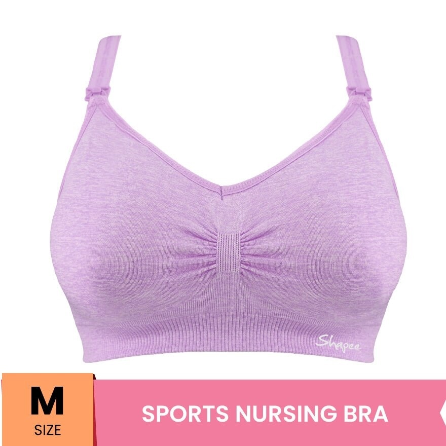 Sassy Nursing Bra M Violet