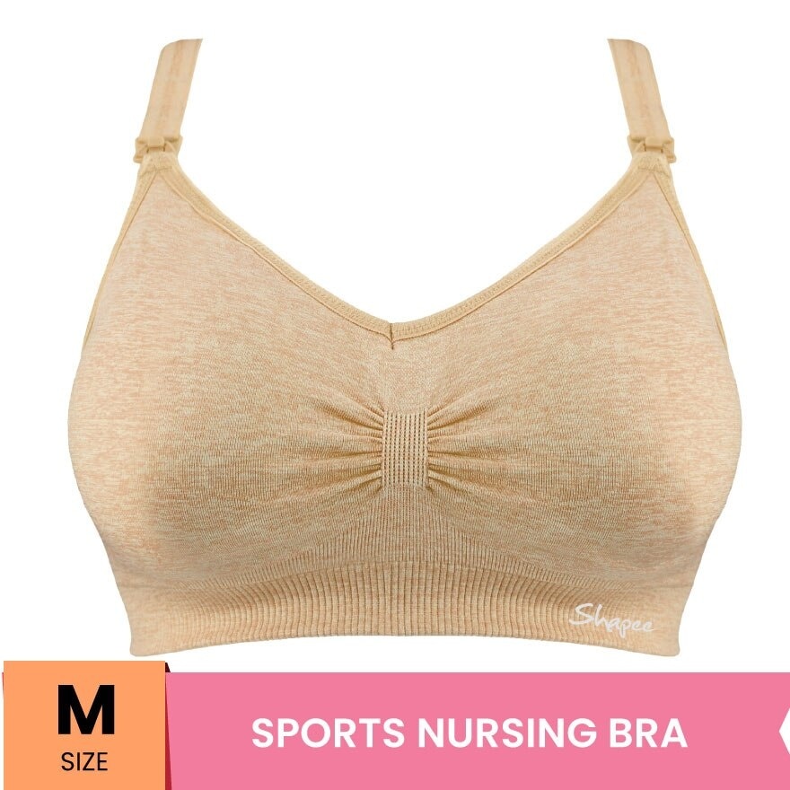 Sassy Nursing Bra M Beige