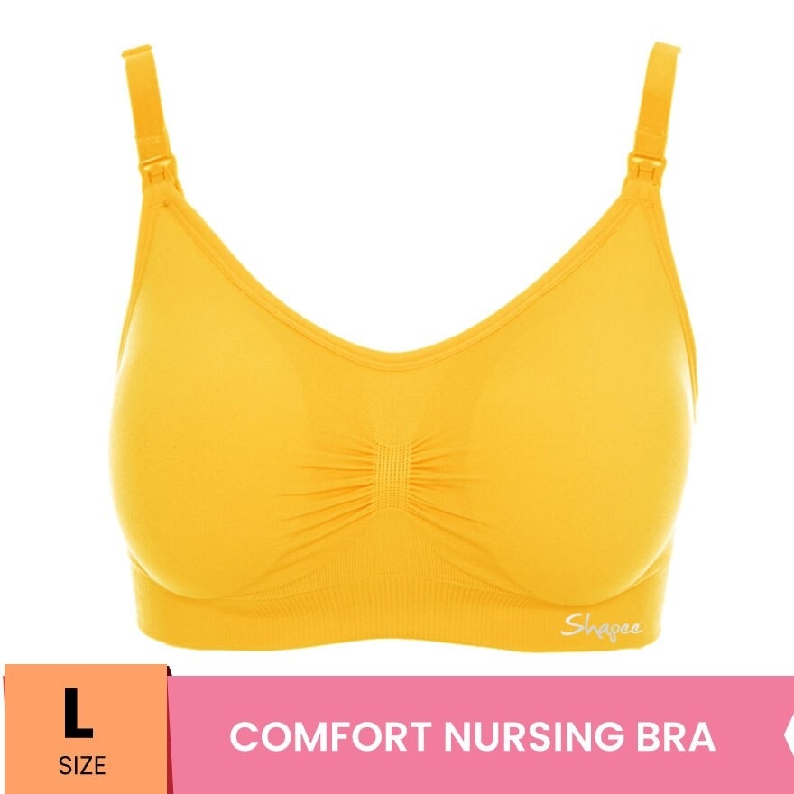 Classic Nursing Bra L Yellow Gold