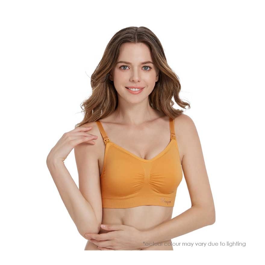 Classic Nursing Bra L Yellow Gold
