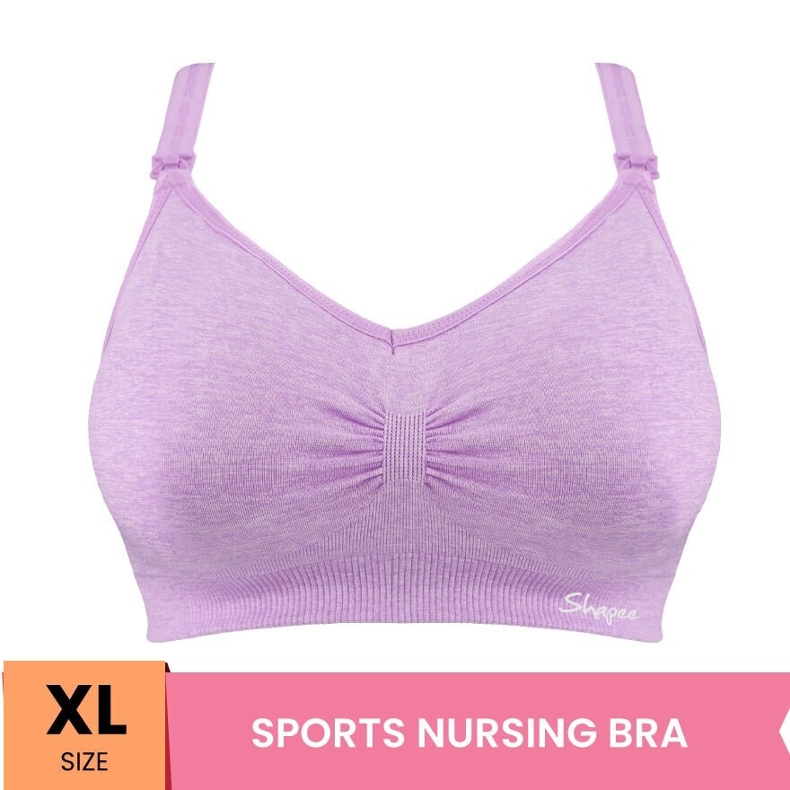 Sassy Nursing Bra XL Violet