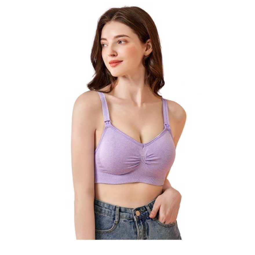 Sassy Nursing Bra XL Violet