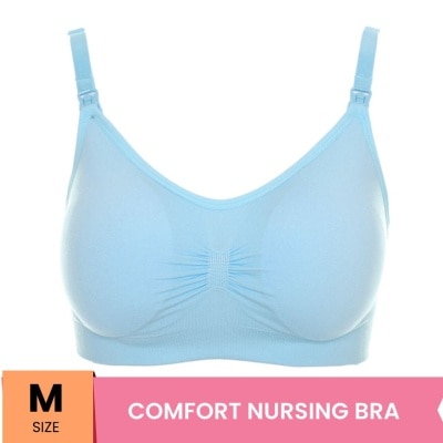 SHAPEE Classic Nursing Bra M Blue