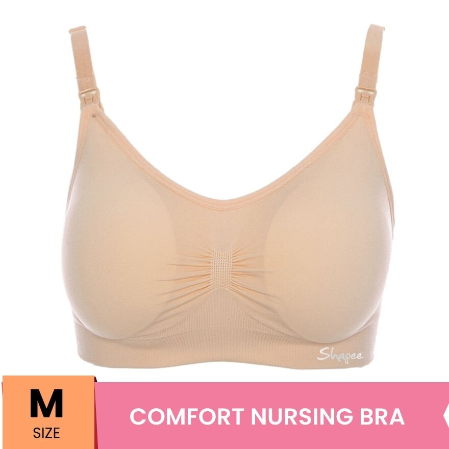 Classic Nursing Bra M Beige