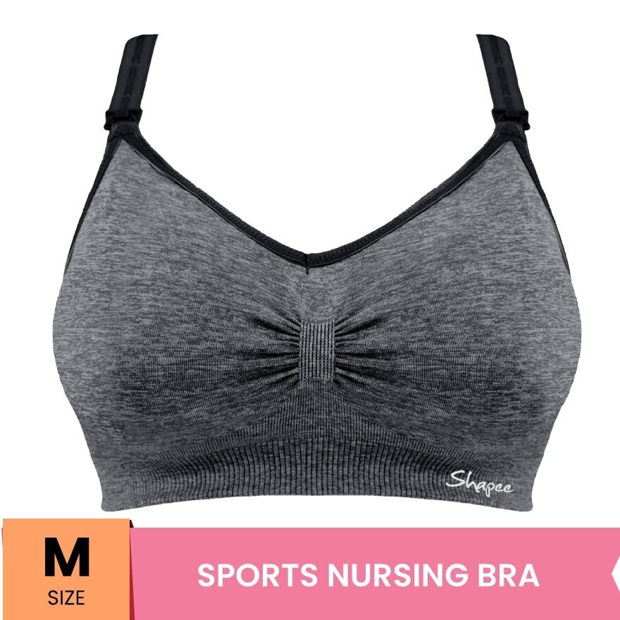 Sassy Nursing Bra M Black
