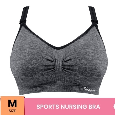 SHAPEE Sassy Nursing Bra M Black