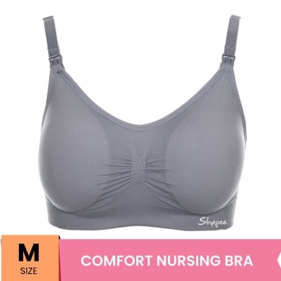 SHAPEE Classic Nursing Bra M Grey